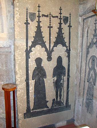 Freshwater - Afton Chapel Brasses